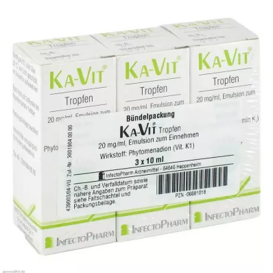 KA VIT Cseppek, 3X10 ml