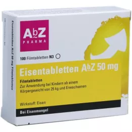EISENTABLETTEN AbZ 50 mg filmtabletta, 100 db