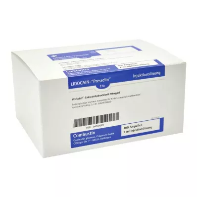 LIDOCAIN PRESSELIN 1%-os oldatos injekció, 50X2 ml