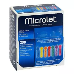 MICROLET Lándzsák színes, 200 db