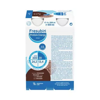 Fresubin Protein Energy Drink csokoládé ivópalack, 4X200 ml