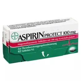 ASPIRIN Protect 100 mg bélsavmentes tabletta, 42 db