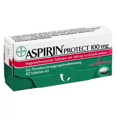 ASPIRIN Protect 100 mg bélsavmentes tabletta, 42 db