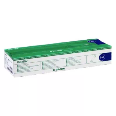 Omnifix®Solo Luer Lock fecskendők, 100X3 ml