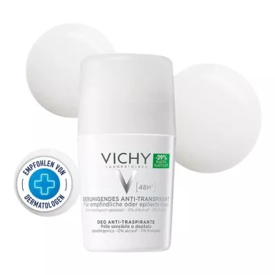VICHY DEO Roll-on Sensitive izzadásgátló 48h, 50 ml VICHY DEO Roll-on Sensitive izzadásgátló 48h, 50 ml