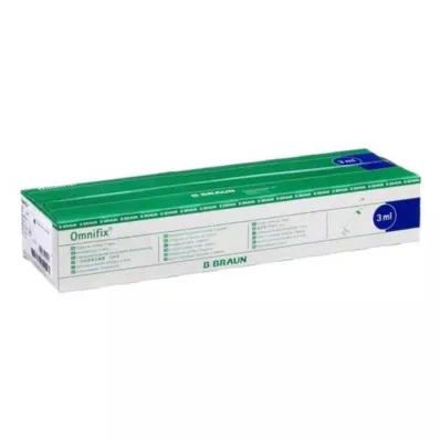 Omnifix® Solo Luer fecskendők, 100X3 ml