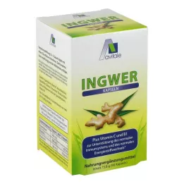 INGWER 500 mg-os kapszula+ B1+C-vitamin, 90 db