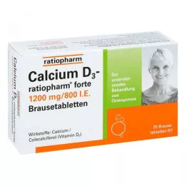 CALCIUM D3-ratiopharm forte pezsgőtabletta, 20 db