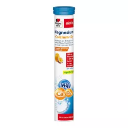 DOPPELHERZ Magnézium+Kalcium+D3 pezsgőtabletta, 15 db