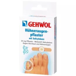 GEHWOL Kukoricagipsz szalicilsavval, 6 db