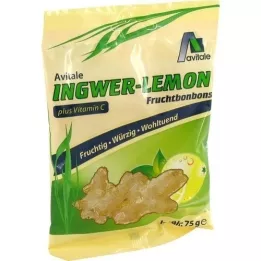 INGWER LEMON Cukorka+C-vitamin, 75 g