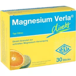MAGNESIUM VERLA direkt granulátum citrus, 30 db