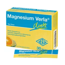 MAGNESIUM VERLA direkt granulátum citrus, 30 db