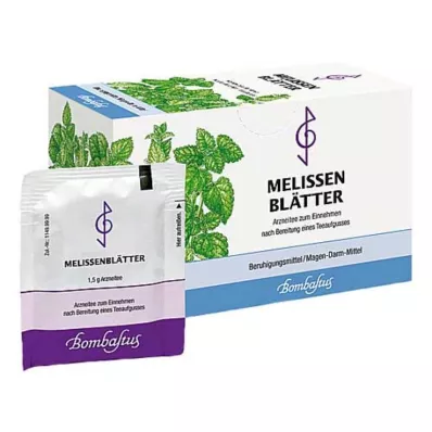 MELISSENBLÄTTER Teaszűrő zacskó, 20X1.5 g
