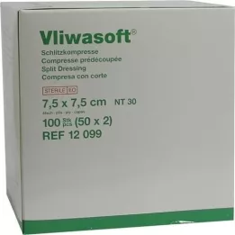 VLIWASOFT 7,5x7,5 cm-es, steril, 4 l., 50X2 db