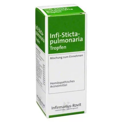 INFI STICTA PULMONARIA Csepp, 50 ml INFI STICTA PULMONARIA Csepp, 50 ml