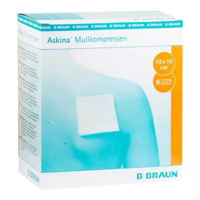 Askina géz borogatása 10x10, 25x2 db