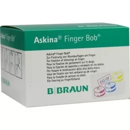 ASKINA Finger Bob színes, 50 db