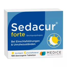 SEDACUR forte nyugtató cukorkák, 100 db