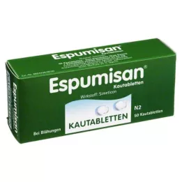 ESPUMISAN Rágótabletta, 50 db