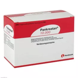 PANKREATAN 10 000 bélsavval bevont kemény kapszula, 200 db