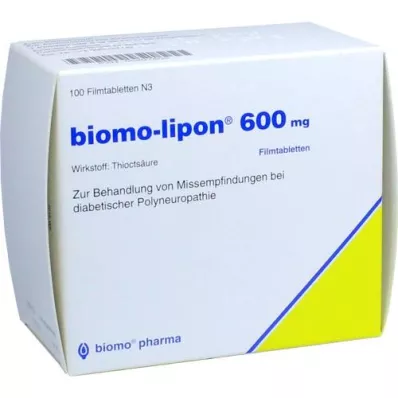 BIOMO-lipon 600 mg filmtabletta, 100 db