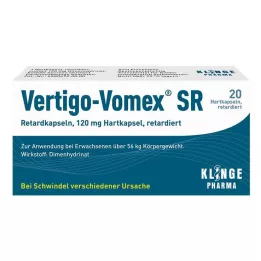 VERTIGO-VOMEX SR Lassan felszabaduló kapszula, 20 db