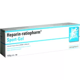 HEPARIN-RATIOPHARM Sport gél, 150 g