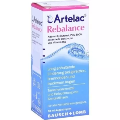 ARTELAC Rebalance szemcsepp, 10 ml