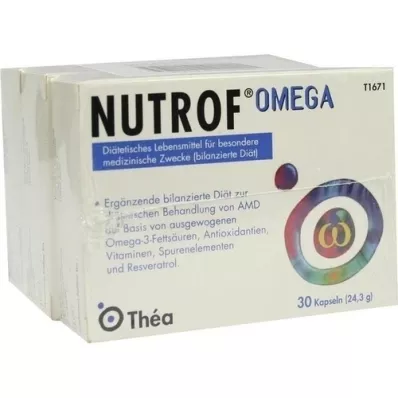 NUTROF Omega kapszula, 3X30 kapszula