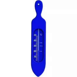 BADETHERMOMETER Műanyag kék, 1 db