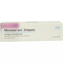 MICONAZOL acis cinkpaszta, 20 g