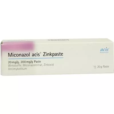 MICONAZOL acis cinkpaszta, 20 g