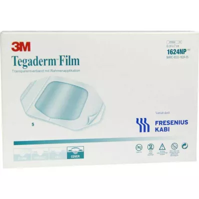 TEGADERM Film 6x7 cm 1624NP, 5 db