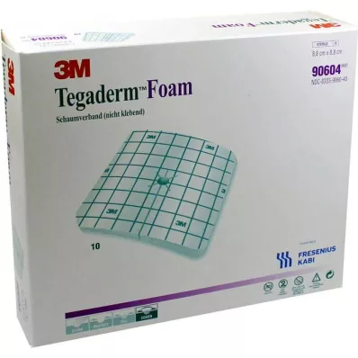 TEGADERM Habkötszer FK 8,8x8,8 cm 90604, 10 db