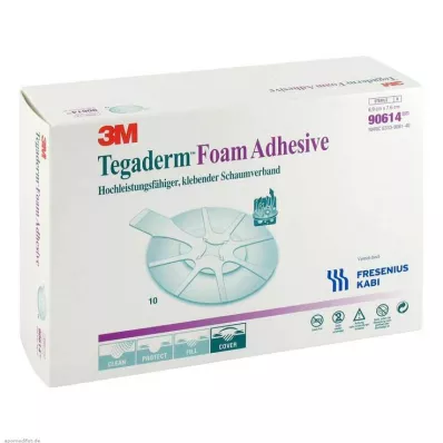 Tegaderm Habragasztó FK 6,9x7,6cm ovális 90614, 10 db