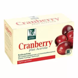 CRANBERRY ACEROLA Baders szűrőzsák, 20 db