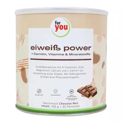 FOR YOU protein power csokoládépor, 750 g
