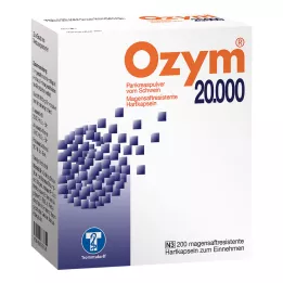 OZYM 20 000 kemény kapszula bélsavmentes bevonattal, 200 db