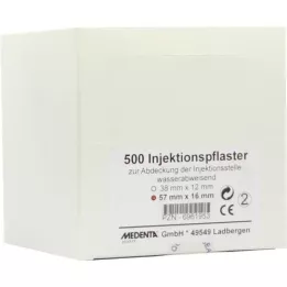 INJEKTIONSPFLASTER 16x57 mm, 500 db