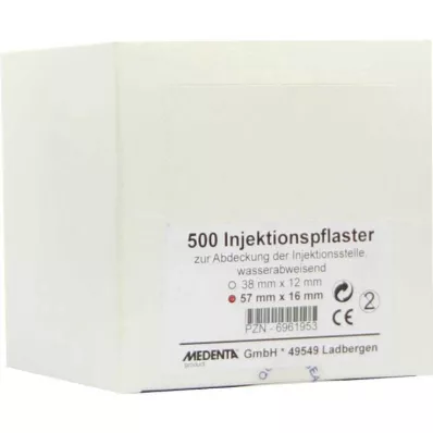 INJEKTIONSPFLASTER 16x57 mm, 500 db