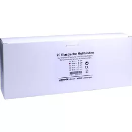 MULLBINDEN elaszt.6 cmx4 m, 20 db