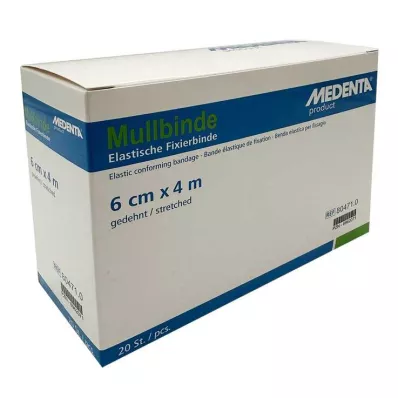 MULLBINDEN elaszt.6 cmx4 m, 20 db