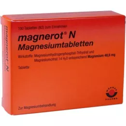 MAGNEROT N Magnézium tabletta, 100 db