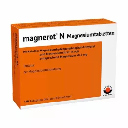 MAGNEROT N Magnézium tabletta, 100 db