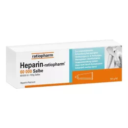 HEPARIN-RATIOPHARM 60,000 Kenőcs, 100 g