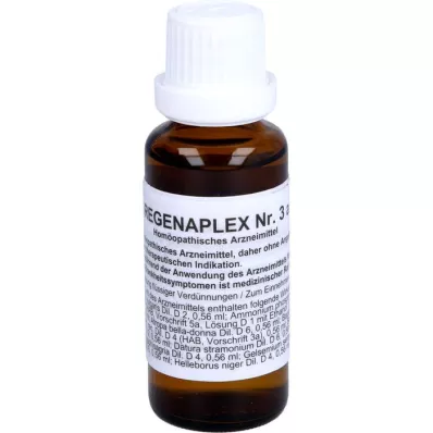 REGENAPLEX No.3 a csepp, 30 ml