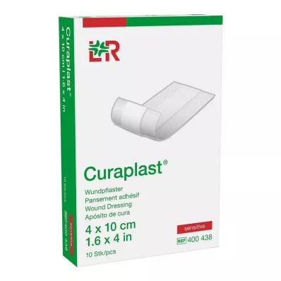 CURAPLAST Sebkötszer érzékeny 4x10 cm 1 m, 10 db