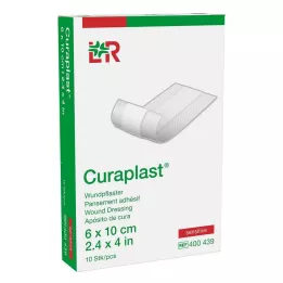 CURAPLAST Sebkötszer érzékeny 6x10 cm 1 m, 10 db