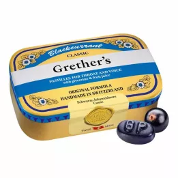 GRETHERS Fekete ribizli arany zh.Past.tin, 110 g